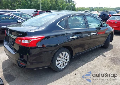 2016 Nissan Sentra S/Sv/Sr/Sl z USA, uszkodzony, nr VIN 3N1AB7AP0GL652877
